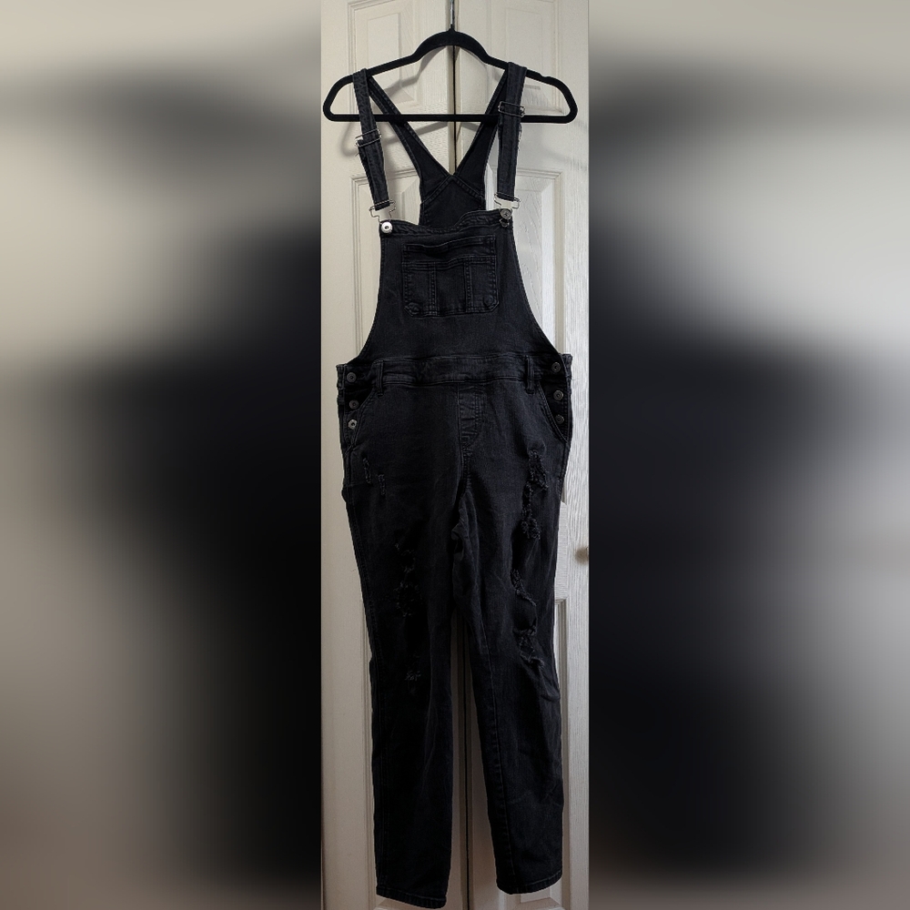 Torrid Black Denim Women's Overalls